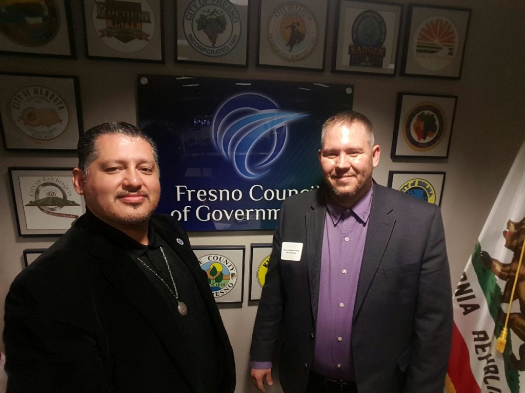 Fresno Cog With Huron Mayor Ray Leon and Coalinga Mayor Nathan Vosburg