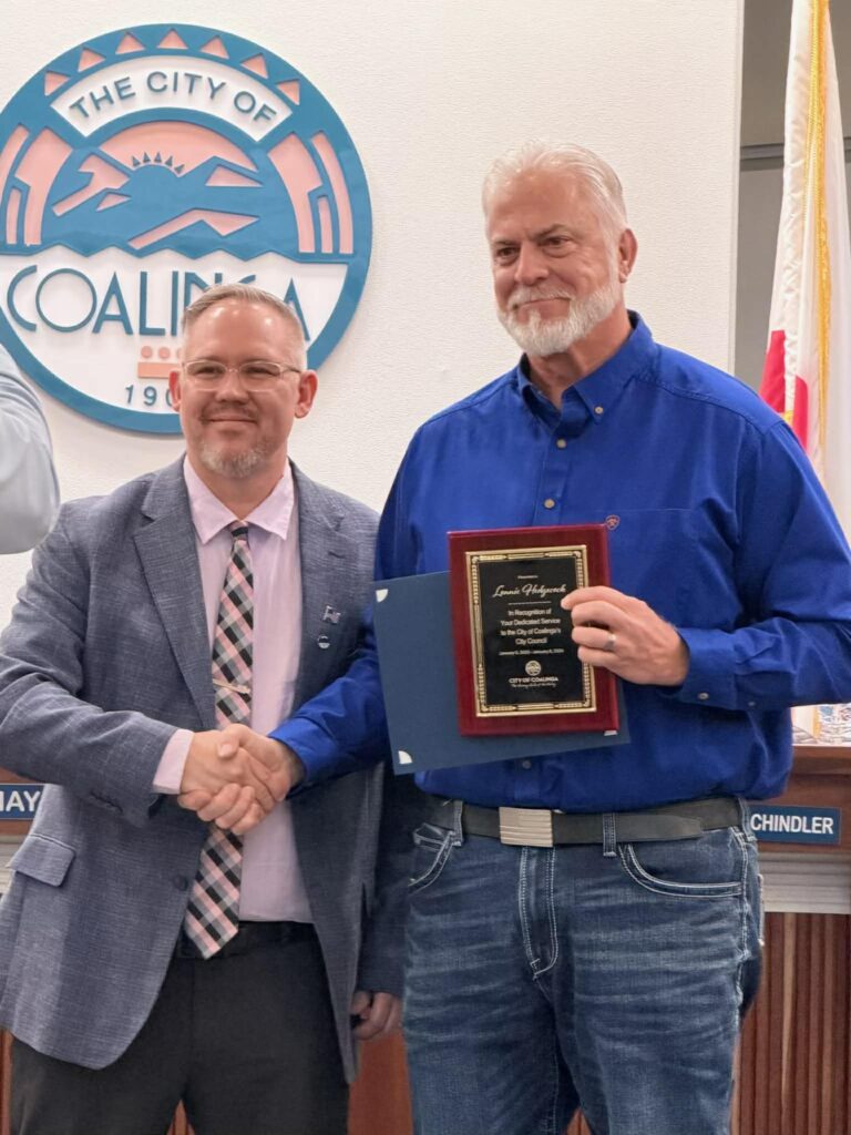 Mayor Nathan Vosburg, Councilman Lonnie Hedgecock