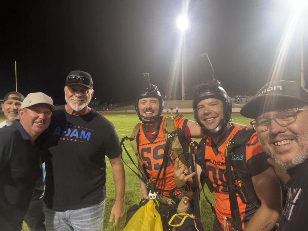 Coalinga City Manager Sean Brewer, Councilman Hedgecock, Mayor Nathan Vosburg